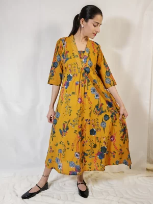 Amber Indigo Kurti Dress
