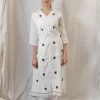 White Mulcotton kurti – kurtis UAE