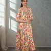 Petal Overdress Petal floral kurti dress for women in ethnic wear style