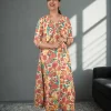 Petal Overdress (5) Floral printed kurti dress with elegant silhouette