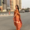 IMG_0588 Lightweight mustard satin silk saree for women