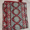 maroon Saree Maroon satin silk saree with mirror work