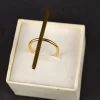 VERTCAL BAR STATEMENT RING (3) Vertical Bar Statement Ring displayed on a ring box