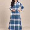 blue-green-checked-shirt-dress-pose-1.webp Blue and Green Checked Shirt Dress