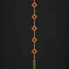 five-clover-charm-bracelet-rust-red-1.webp Five Clover Charm Bracelet